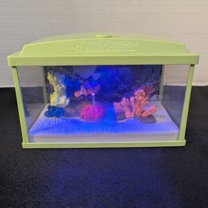 American Girl Aquarium Fish Tank Accessory Lights Up Boutique